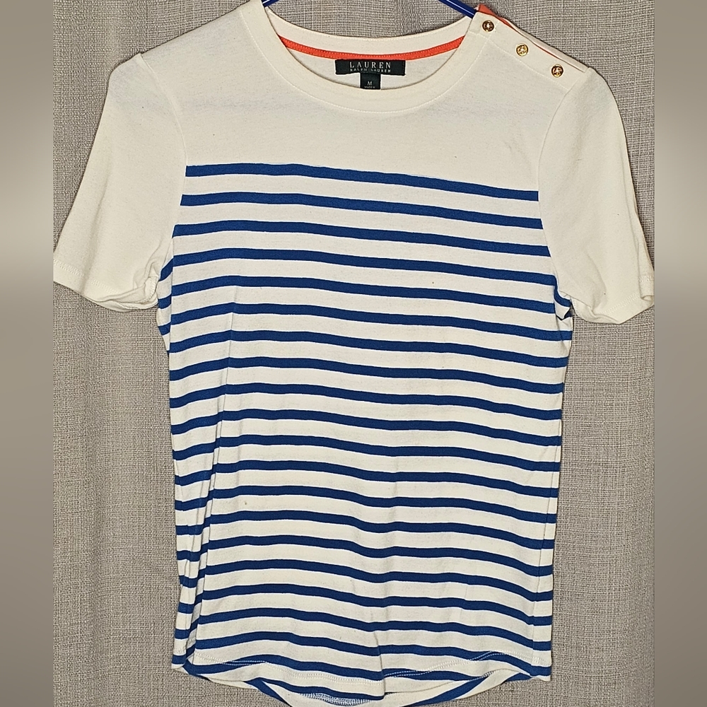 Ralph Lauren Nautical stripped top